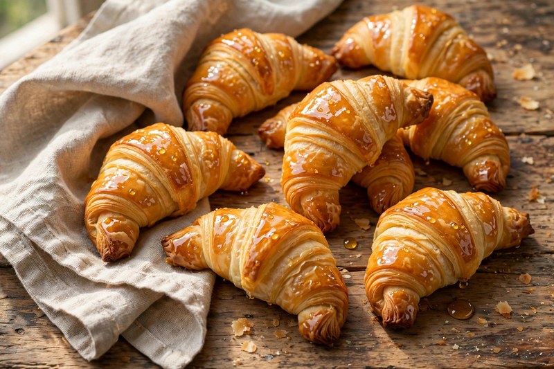 Photo of Medialunas de Manteca, a breakfast recipe from FluentFuel