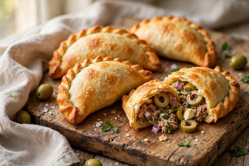 Photo of Empanadas de Atún, a lunch recipe from FluentFuel