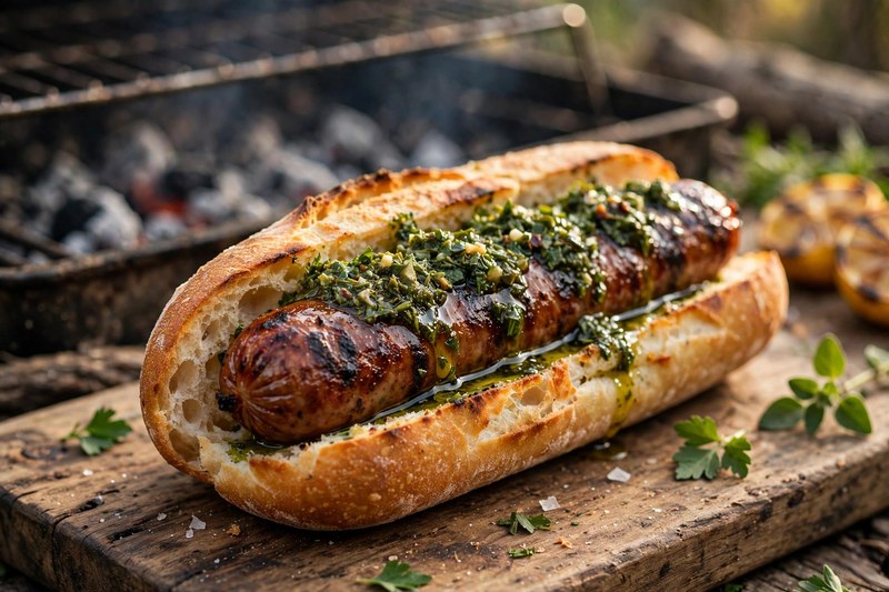 Photo of Choripán, a lunch recipe from FluentFuel