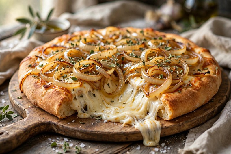 Photo of Fugazzeta, a lunch recipe from FluentFuel