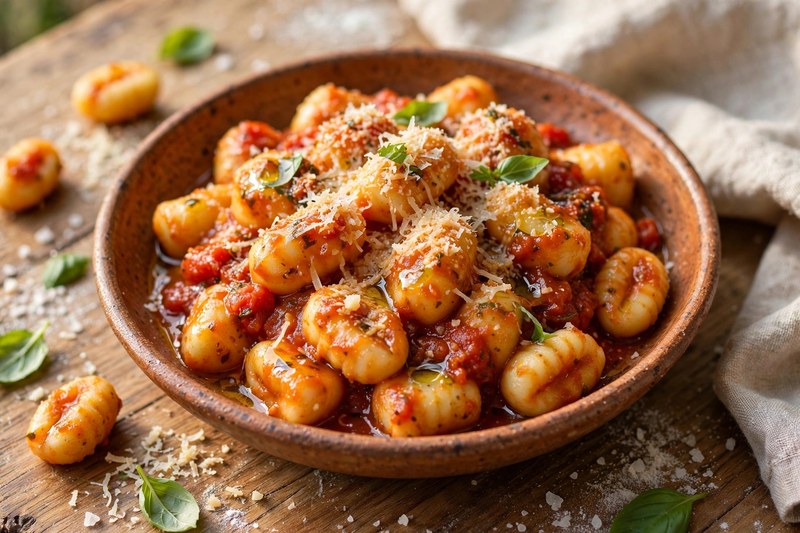 Photo of Ñoquis del 29, a lunch recipe from FluentFuel