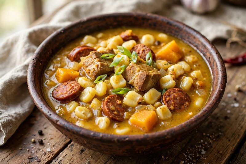 Photo of Locro Criollo, a dinner recipe from FluentFuel