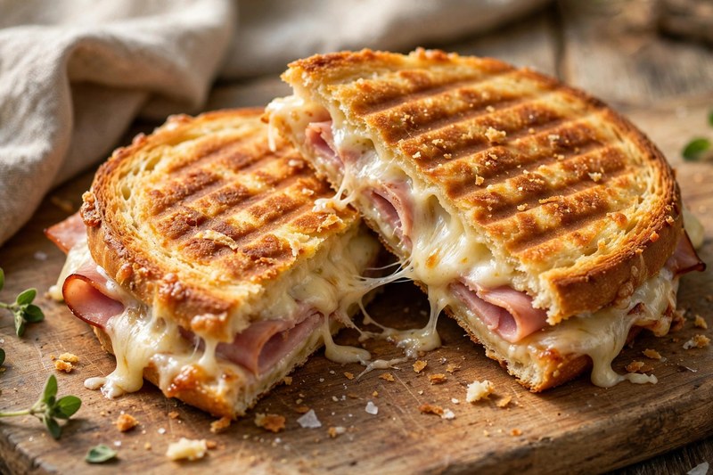 Photo of Tostado de Jamón y Queso, a breakfast recipe from FluentFuel