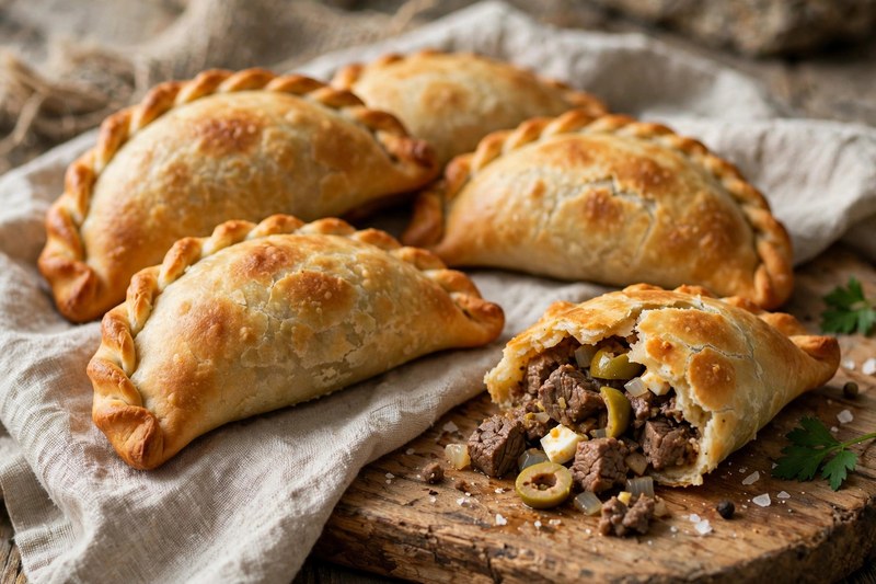 Photo of Empanadas de Carne, a lunch recipe from FluentFuel