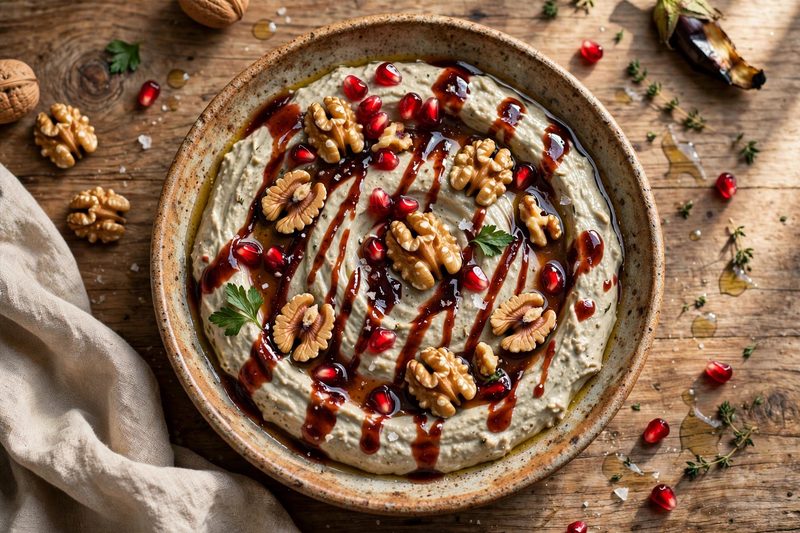 Photo of Moutabbal Harra, a snack recipe from FluentFuel