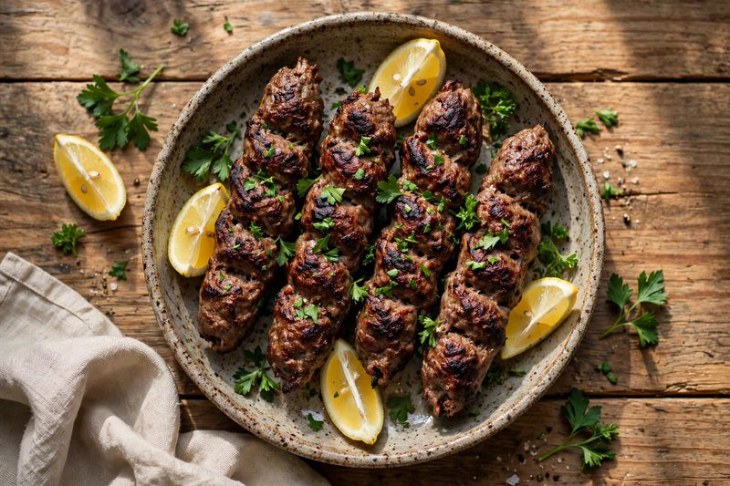 Photo of Charcoal-Style Beef Kofta, a dinner recipe from FluentFuel