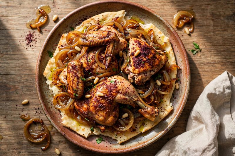 Photo of Chicken Musakhan, a dinner recipe from FluentFuel