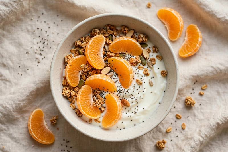 Photo of Citrus Yogurt Bowl, a breakfast recipe from FluentFuel