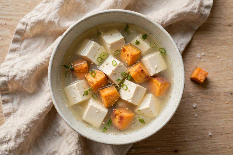 Photo of Miso Morning Soup, a breakfast recipe from FluentFuel