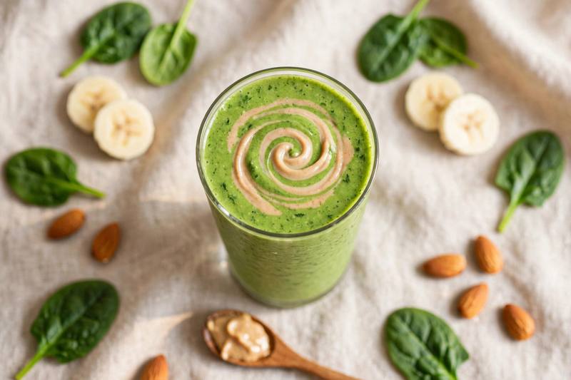 Photo of Green Machine Smoothie, a breakfast recipe from FluentFuel