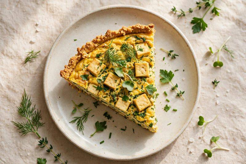 Photo of Sunrise Tofu Frittata, a breakfast recipe from FluentFuel
