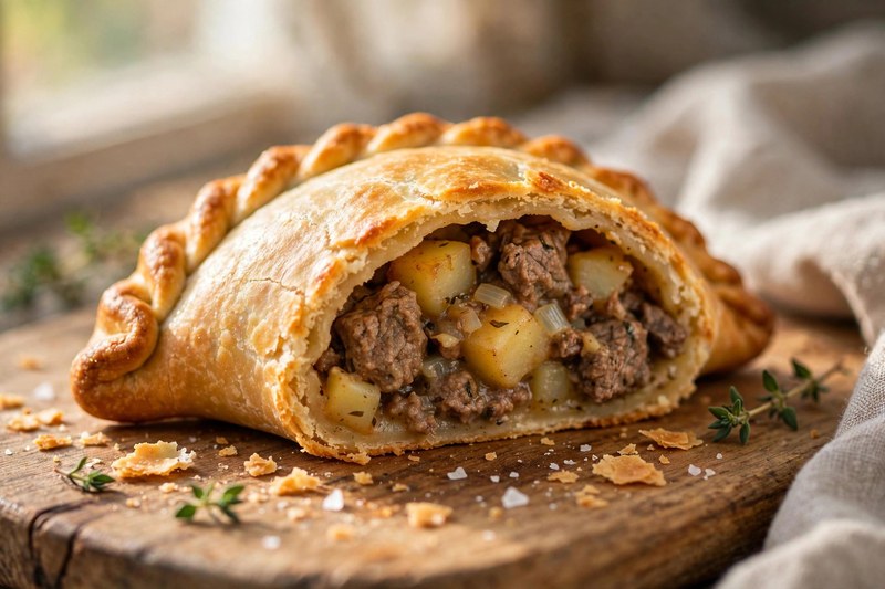 Photo of Cornish Pasty, a lunch recipe from FluentFuel