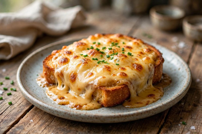 Photo of Welsh Rarebit, a lunch recipe from FluentFuel