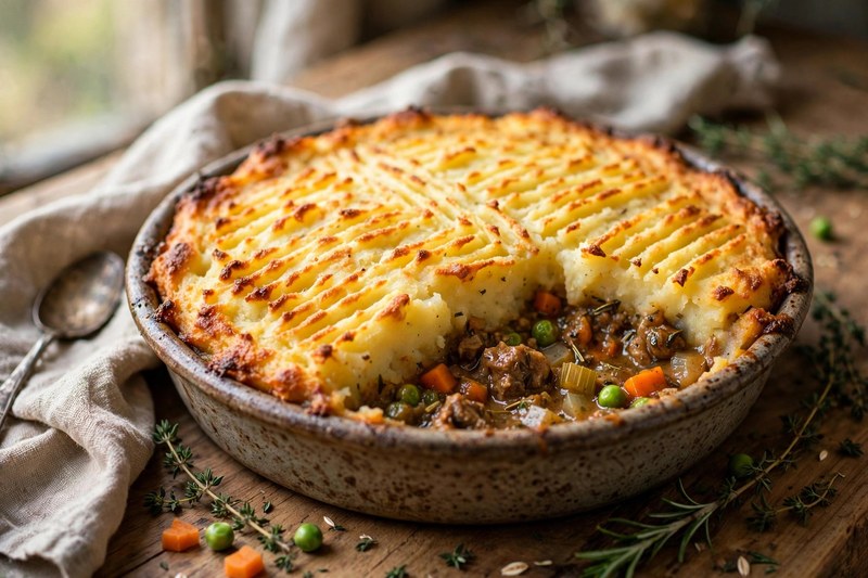 Photo of Shepherd’s Pie, a dinner recipe from FluentFuel