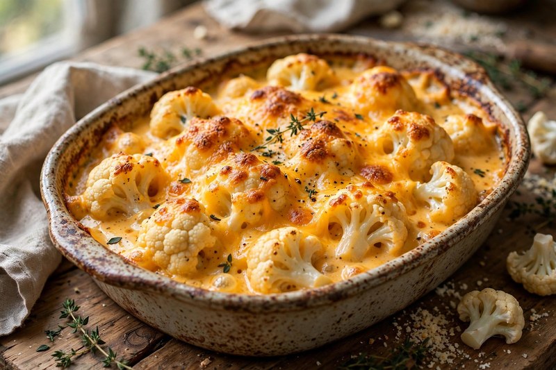 Photo of Cauliflower Cheese, a dinner recipe from FluentFuel