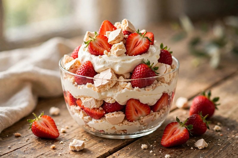 Photo of Eton Mess, a snack recipe from FluentFuel