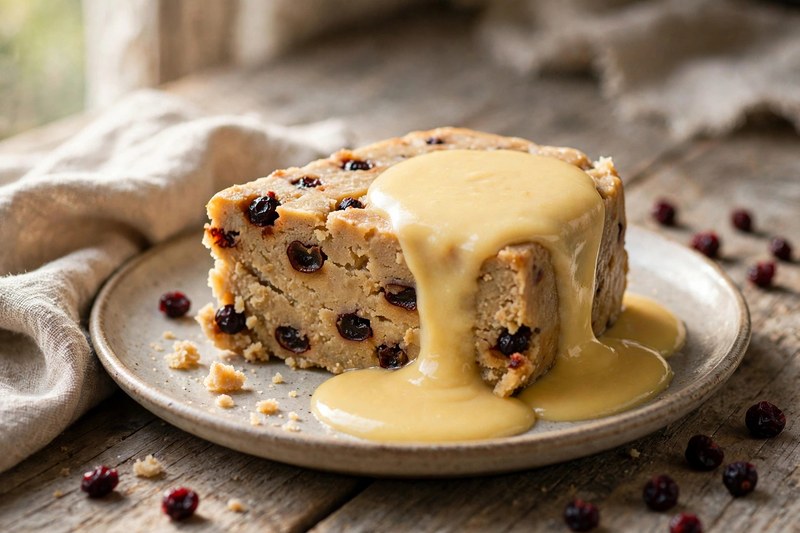 Photo of Spotted Dick, a snack recipe from FluentFuel