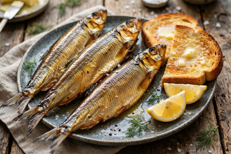 Photo of Smoked Kippers, a breakfast recipe from FluentFuel