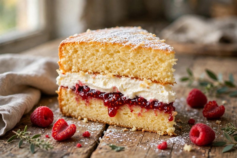 Photo of Victoria Sponge, a snack recipe from FluentFuel