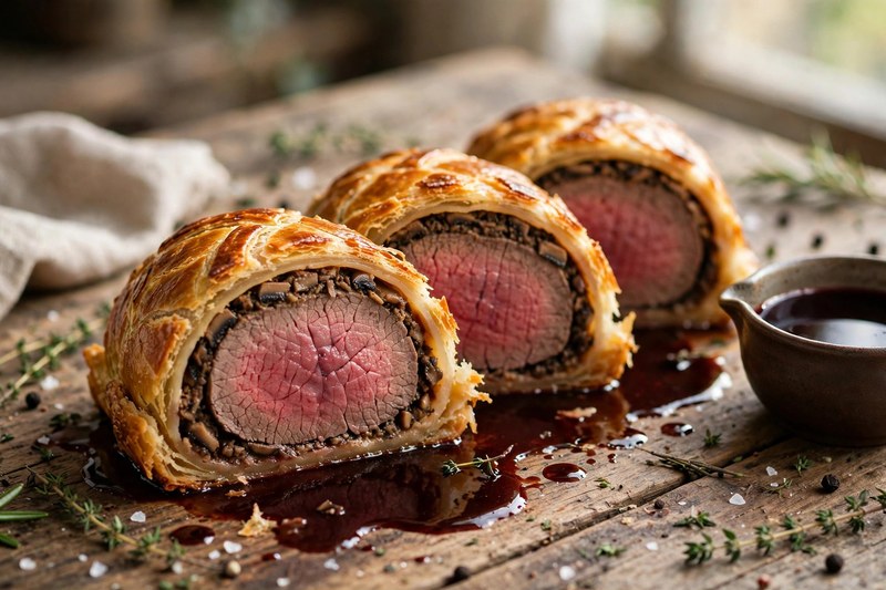 Photo of Beef Wellington, a dinner recipe from FluentFuel