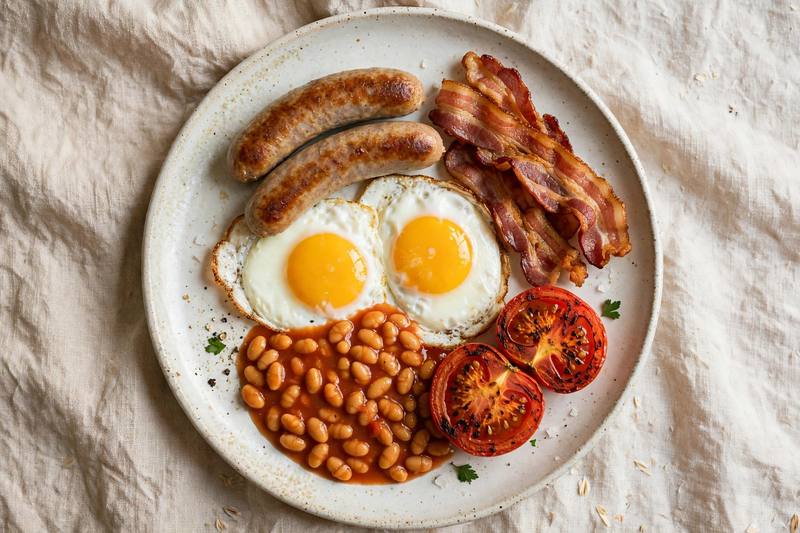 Photo of Full English Breakfast, a breakfast recipe from FluentFuel