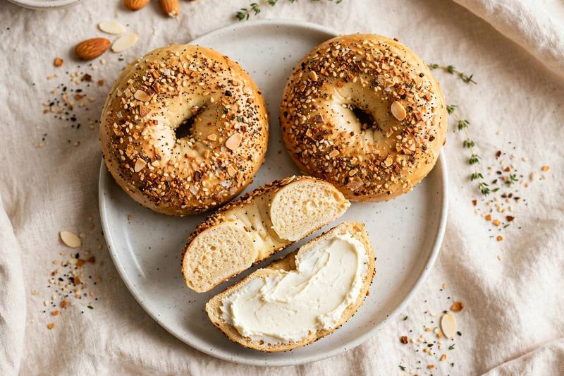 Photo of Keto Everything Bagels, a breakfast recipe from FluentFuel
