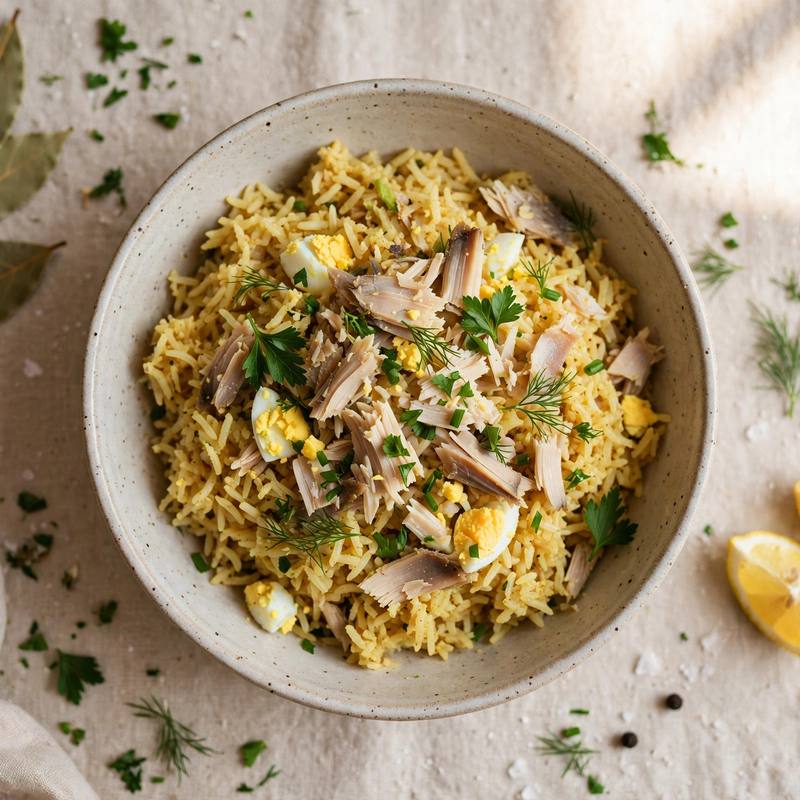 Photo of Kedgeree, a breakfast recipe from FluentFuel