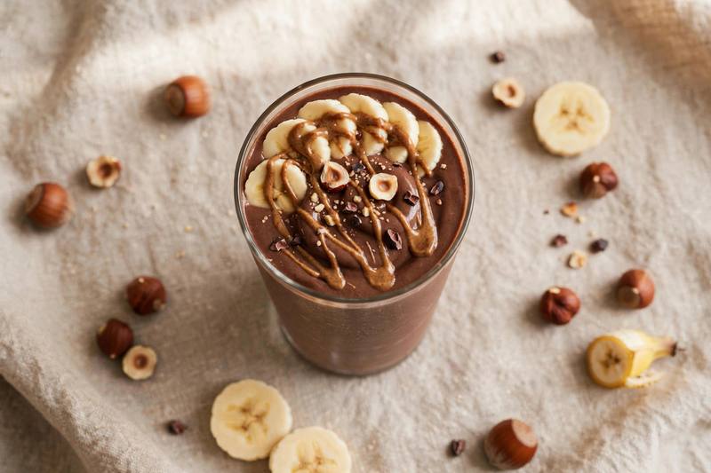 Photo of Chocolate Hazelnut Smoothie, a breakfast recipe from FluentFuel