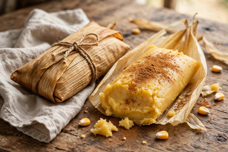 Photo of Pamonha (Fresh Corn Tamales), a snack recipe from FluentFuel