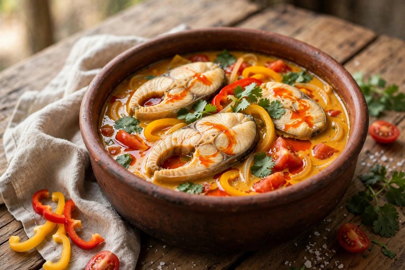 Photo of Moqueca Baiana (Fish Stew), a dinner recipe from FluentFuel