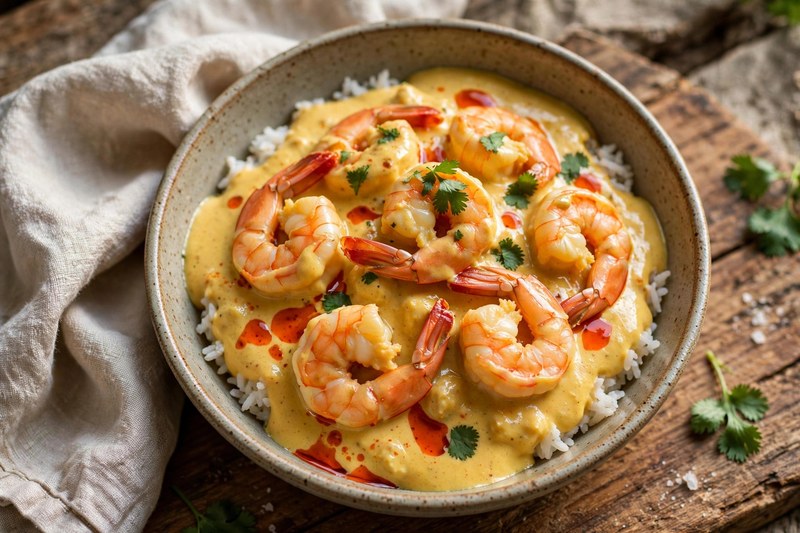 Photo of Bobo de Camarao (Shrimp in Cassava Cream), a dinner recipe from FluentFuel