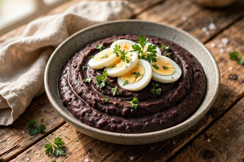 Photo of Tutu de Feijao (Creamy Black Bean Puree), a lunch recipe from FluentFuel