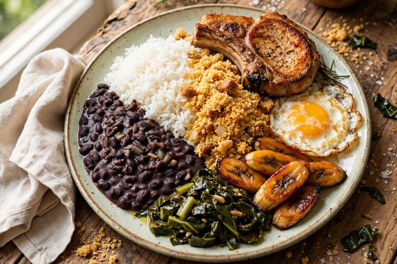 Photo of Virado a Paulista (Sao Paulo Plate), a lunch recipe from FluentFuel