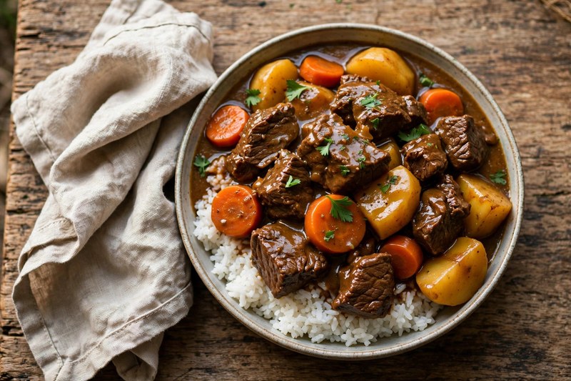 Photo of Carne de Panela (Brazilian Pot Roast), a dinner recipe from FluentFuel