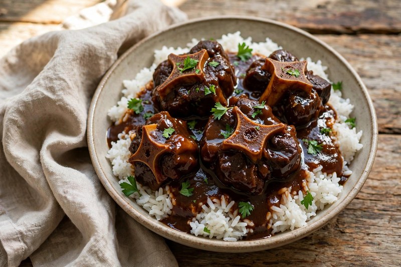 Photo of Rabada (Oxtail Stew), a dinner recipe from FluentFuel