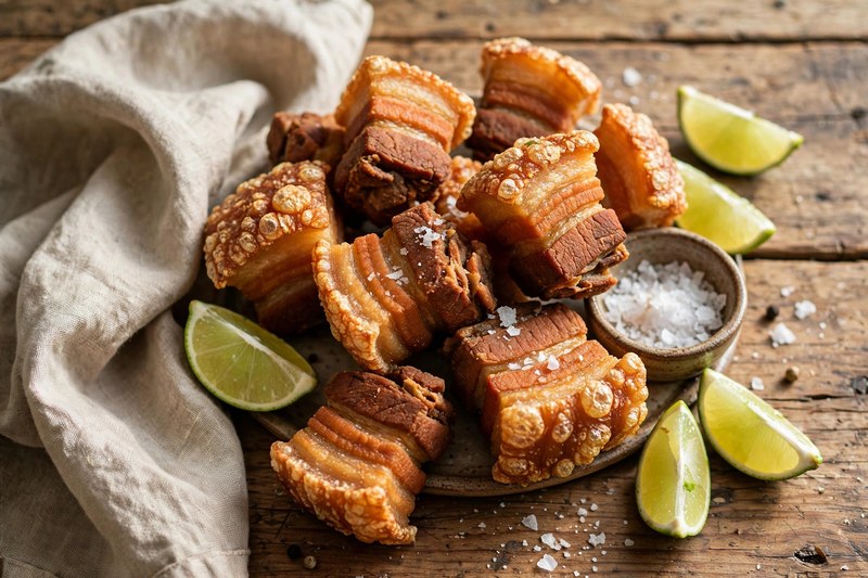 Photo of Torresmo (Crispy Pork Cracklings), a snack recipe from FluentFuel