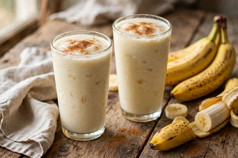 Photo of Vitamina de Banana (Banana Smoothie), a breakfast recipe from FluentFuel
