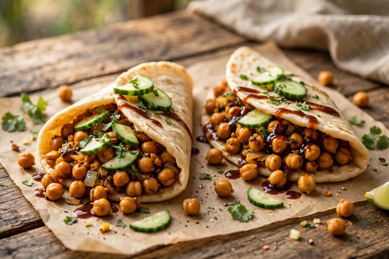 Photo of Doubles, a snack recipe from FluentFuel