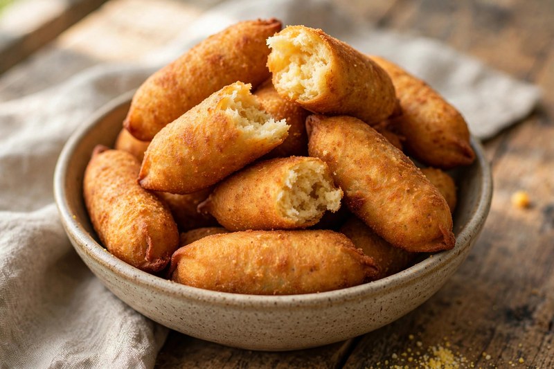Photo of Festival — Jamaican Cornmeal Dumplings, a dinner recipe from FluentFuel