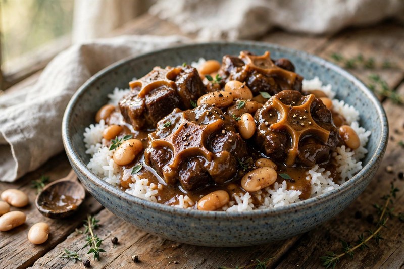 Photo of Oxtail Stew, a dinner recipe from FluentFuel