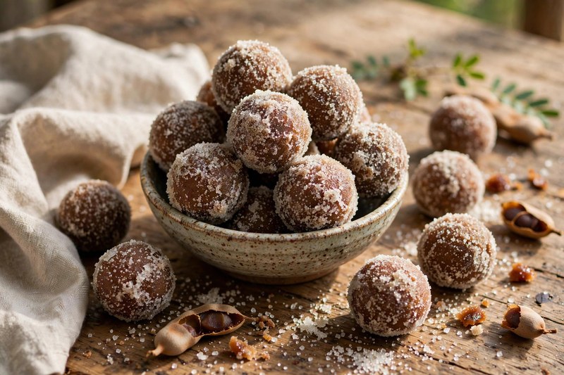 Photo of Tamarind Balls, a snack recipe from FluentFuel