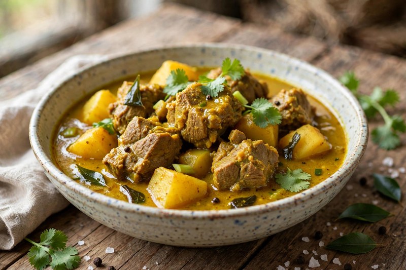 Photo of Curry Goat, a dinner recipe from FluentFuel
