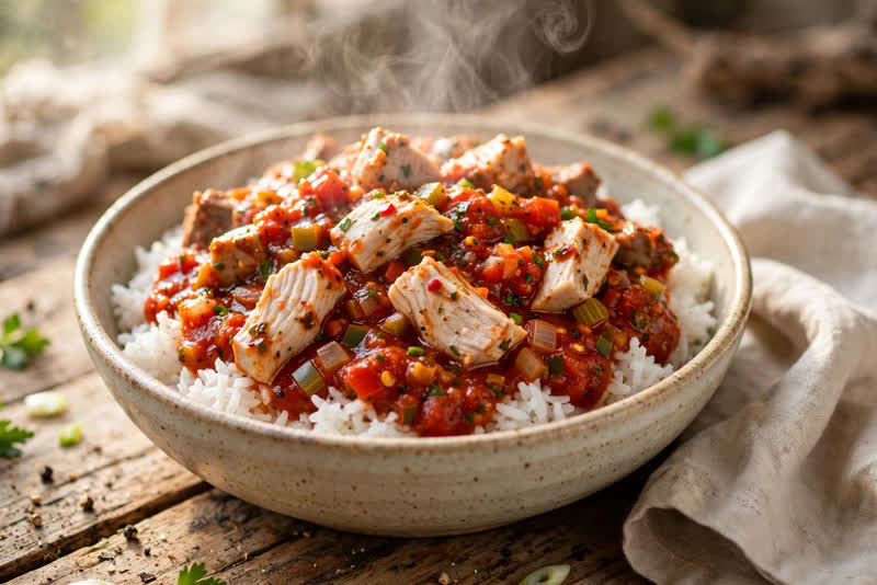 Photo of Alligator Sauce Piquant, a dinner recipe from FluentFuel