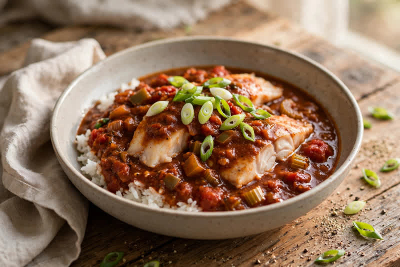 Photo of Cajun Courtbouillon, a dinner recipe from FluentFuel