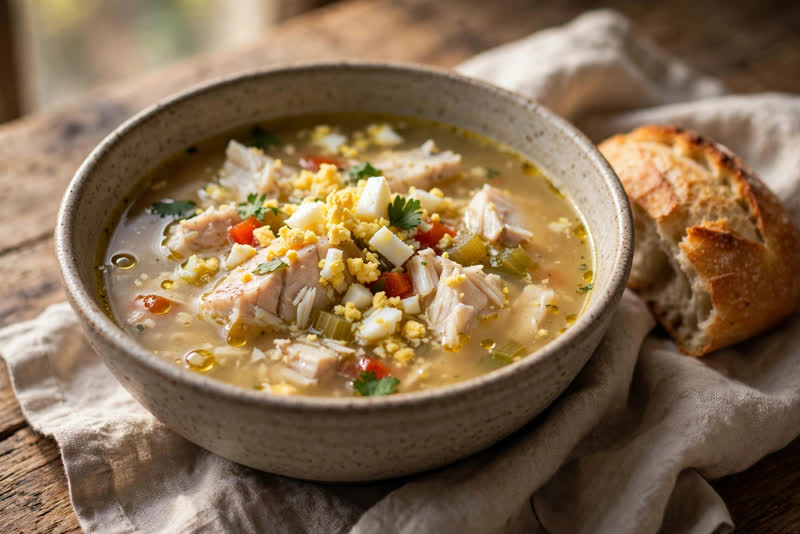 Photo of Creole Snapper Soup, a dinner recipe from FluentFuel