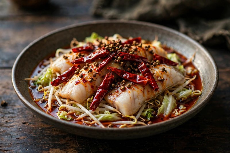 Photo of Water-Boiled Fish, a dinner recipe from FluentFuel