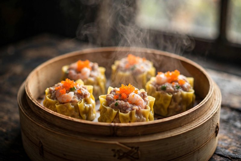 Photo of Steamed Pork Shumai, a lunch recipe from FluentFuel