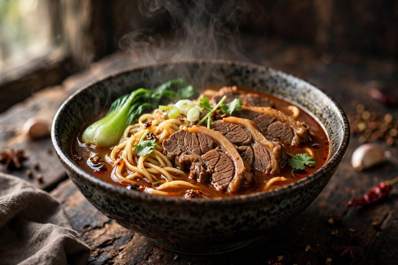 Photo of Taiwanese Beef Noodle Soup, a dinner recipe from FluentFuel