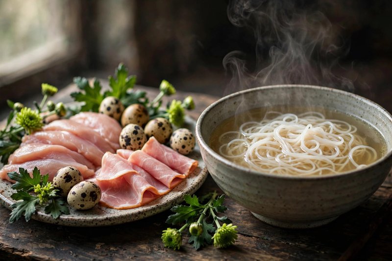 Photo of Yunnan Cross-Bridge Noodles, a lunch recipe from FluentFuel