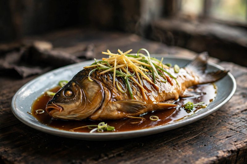 Photo of West Lake Vinegar Fish, a dinner recipe from FluentFuel